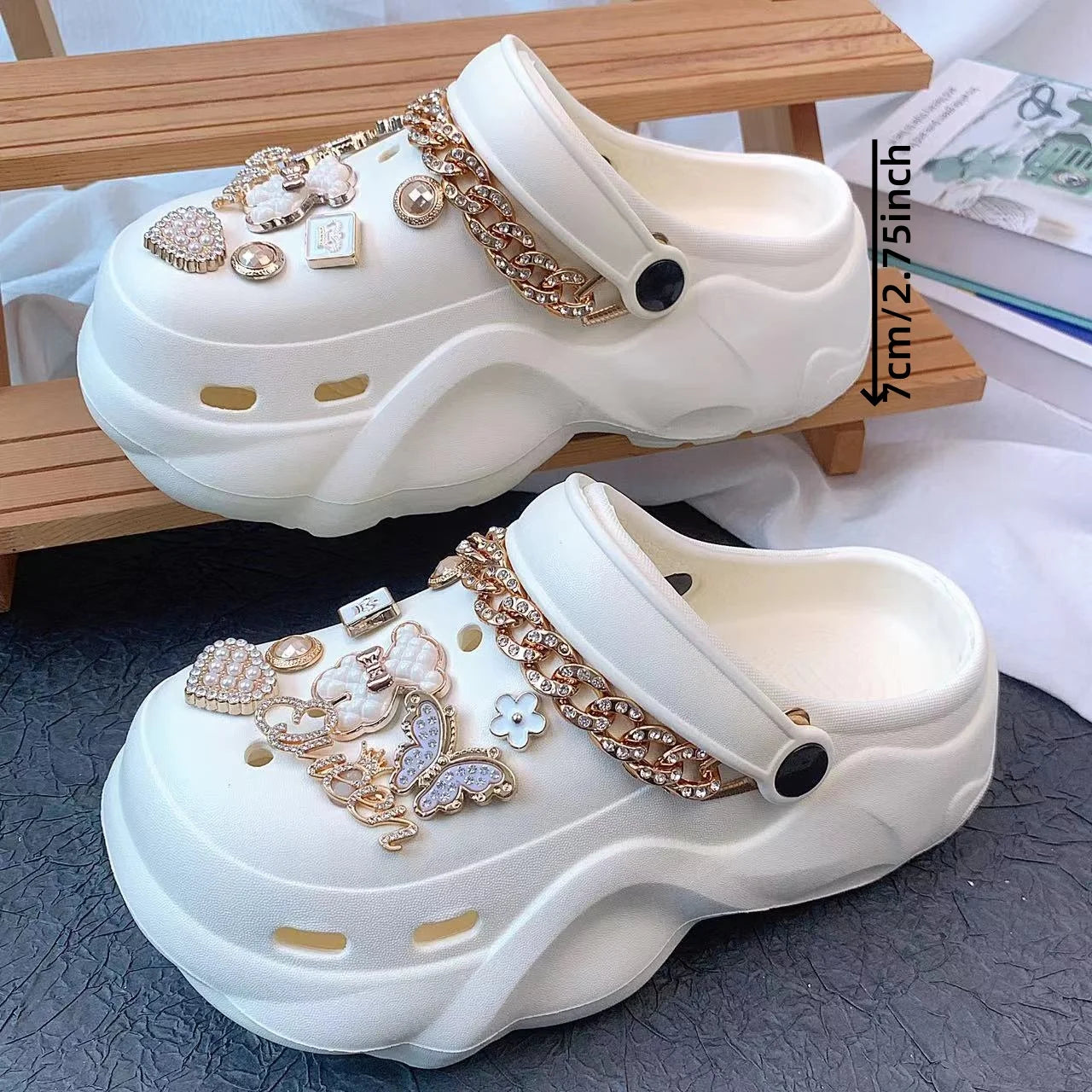 Sandalias Crocs Butterfly bear