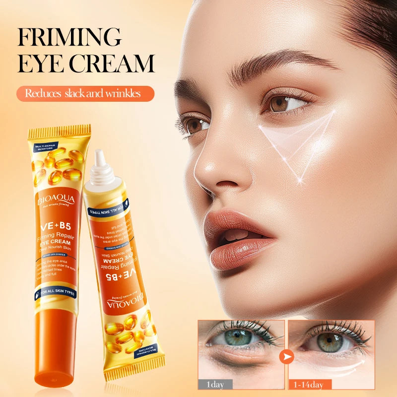 Crema para ojos con colágeno, antiarrugas, anti hinchazón y hidratante