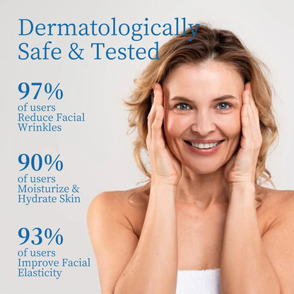 Serum facial de ácido hialurónico B5 para rostro, antiedad, reafirmante, antiarrugas, aclarador de líneas finas y antiojeras, iluminador de piel