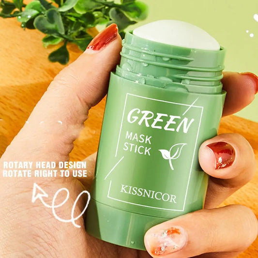 Mascarilla facial limpiadora de té verde con hidratante facial que reduce los poros y elimina puntos negros profundos