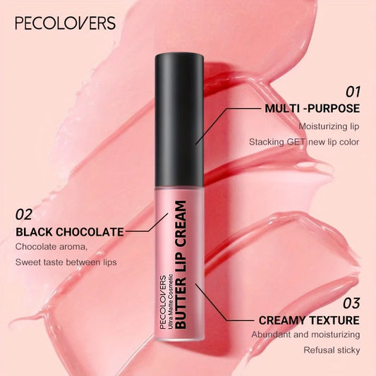 Brillo labial líquido no pegajoso, hidratante y con alta pigmentación para un maquillaje de labios sensual