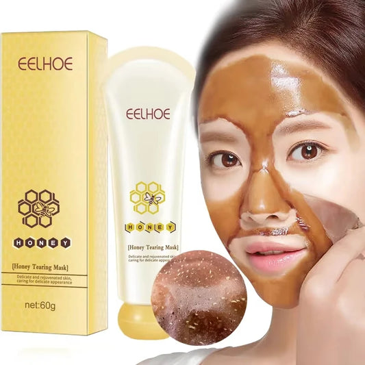 Mascarilla facial de Miel, reduce los poros, limpieza Profunda, elimina la piel muerta, puntos negros, mascarilla facial purificante, control de grasa