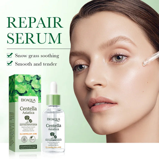 Serum facial para cuidado de la piel con esencia hidratante y reafirmante para reparación facial