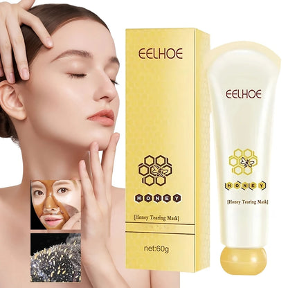 Mascarilla facial de Miel, reduce los poros, limpieza Profunda, elimina la piel muerta, puntos negros, mascarilla facial purificante, control de grasa
