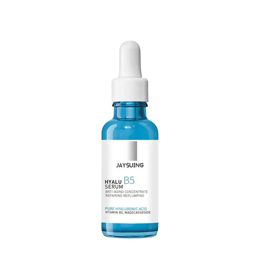 Serum facial de ácido hialurónico B5 para rostro, antiedad, reafirmante, antiarrugas, aclarador de líneas finas y antiojeras, iluminador de piel