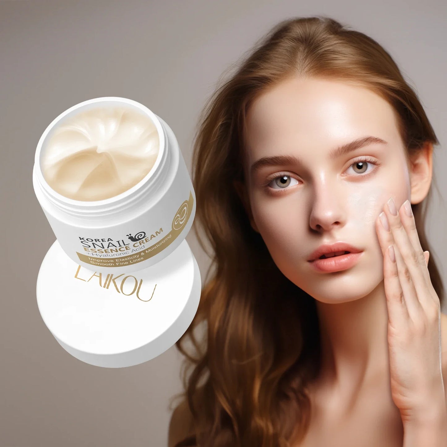 Crema facial antiedad de caracol, colágeno, hidratante, nutritiva, reparadora, reafirmante, suave, luminosa, blanqueadora