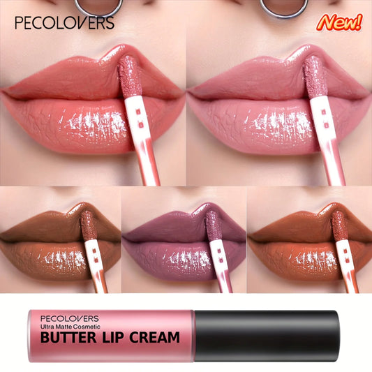Brillo labial líquido no pegajoso, hidratante y con alta pigmentación para un maquillaje de labios sensual