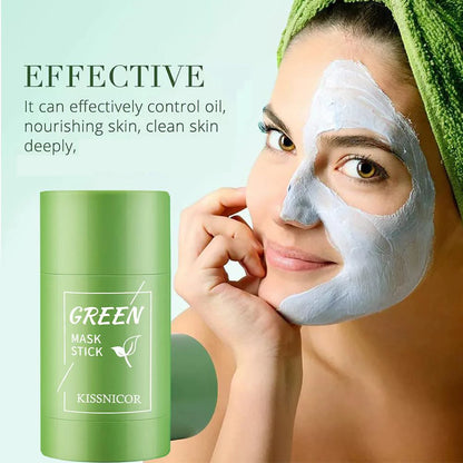 Mascarilla facial limpiadora de té verde con hidratante facial que reduce los poros y elimina puntos negros profundos