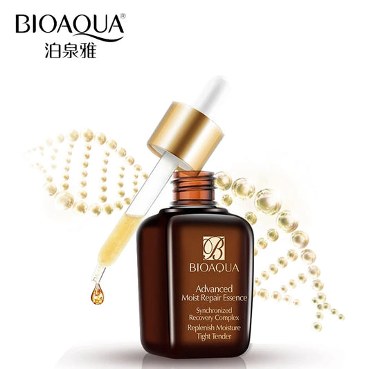 Serum con ácido hialurónico reparador facial y esencia líquida, hidratante, antiarrugas, reafirmante