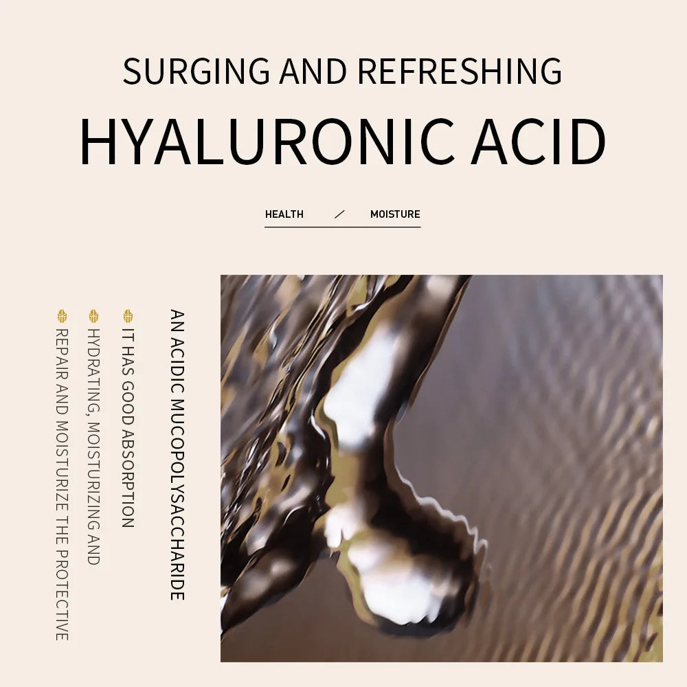 Serum de pulpa de arroz crudo, con esencia facial, ácido hialurónico, hidratante, blanqueador y antiarrugas para cuidado facial