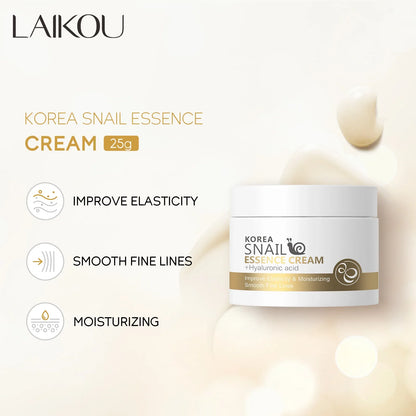 Crema facial antiedad de caracol, colágeno, hidratante, nutritiva, reparadora, reafirmante, suave, luminosa, blanqueadora