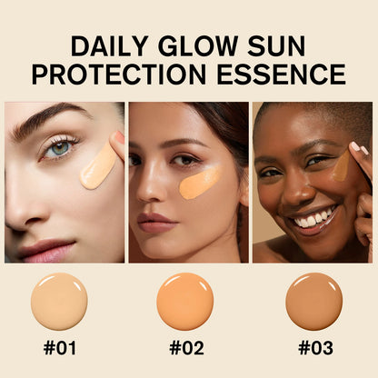 Base de maquillaje 3 en 1 con protección solar de amplio espectro y corrector de tono de piel